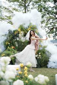 我在現實裡租借了一天,短暫地成為夢中婚禮的主角