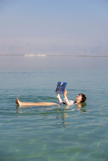 The world is a book, and I have opened the page of the Dead Sea