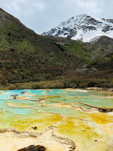 人間瑤池 地上の仙境 黄竜 黄龍景区｜人間の瑶池カラフルな仙境 | Trip.com 松潘