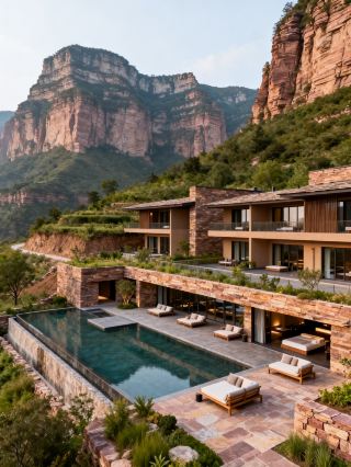 Staying at Taihang Mountain Residence in Handan, the healing feeling is instantly maximized