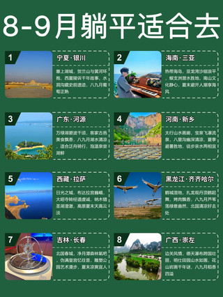 August Relaxation Guide: These 8 hidden gems are less crowded and have beautiful scenery; personally tested and proven to avoid disappointment.