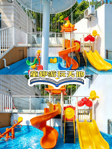 巽寮湾のオーシャンビュー・ウォーターパーク付きヴィラ！子供が帰り