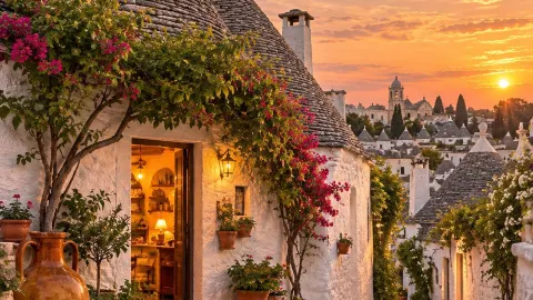 เมืองเทพนิยายที่มีอยู่จริง! บ้านเห็ดในอิตาลีมันช่างในฝันเหลือเกิน — traveler post in ปูลยา