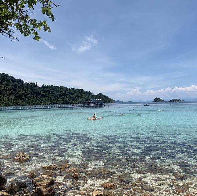 ความสวยงามของชายหาดศาลเจ้า, เกาะรัง, ตราด