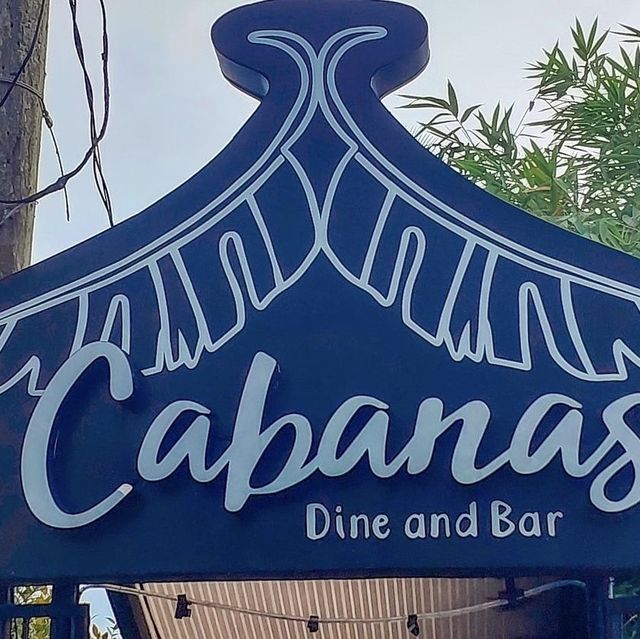 Good Meal with a View at Cabanas Dine and Bar