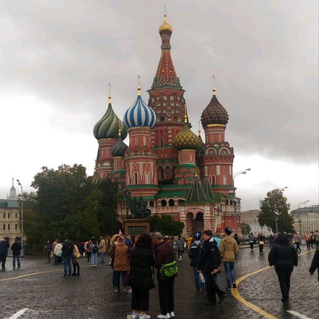 The Famous Red Square in Moscow Russia