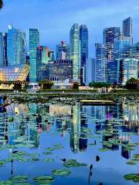 Singapore after sunset