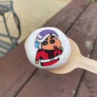 淡路島「カスカベ防衛隊かき氷（700円）」ニジゲンノモリのクレヨンしんちゃん無料エリアで購入