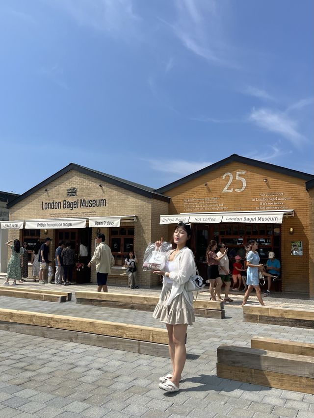 런던베이글 제주, 대기 없이 오션뷰 즐기며 먹고가는 방법!