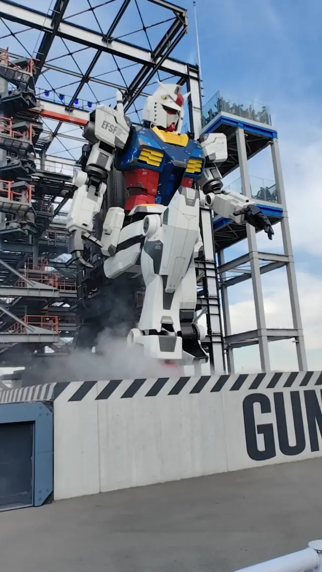 limited time GUNDAM FACTORY YOKOHAMA