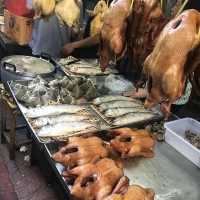 Special decorations and food for CNY in Bangkok