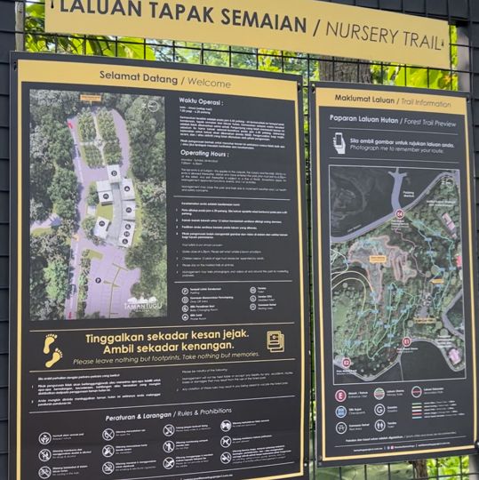HIKING AND JOGGING AT TAMAN TUGU 