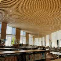The beautiful Obuse Library 