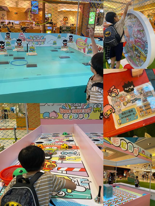 暑假親子放電推介：溜小孩溜了整個下午😆👍 Sanrio主題超可愛