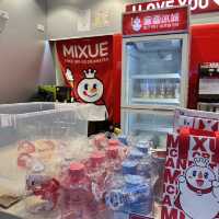 One of the most famous waffle ice cream