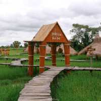 ร้านอาหารบรรยากาศบ้านทุ่ง สุขปลายนา กาฬสินธุ์
