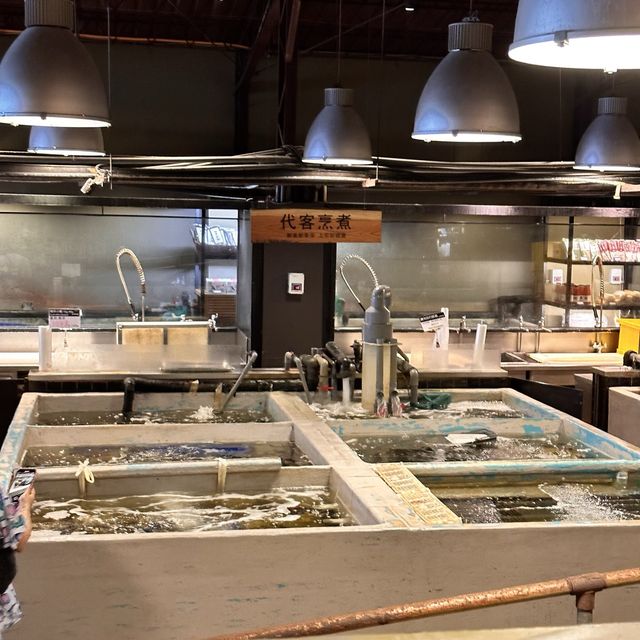 海鮮🦞盛宴🥰 台灣必到觀摩嘅市場