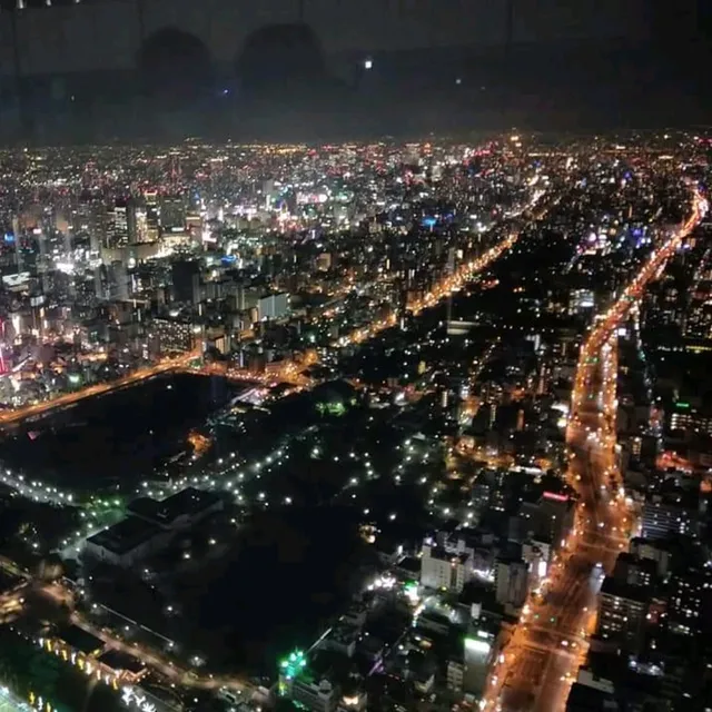 阿倍野展望台HARUKAS 300🌃俯瞰最美麗動人的大阪夜景