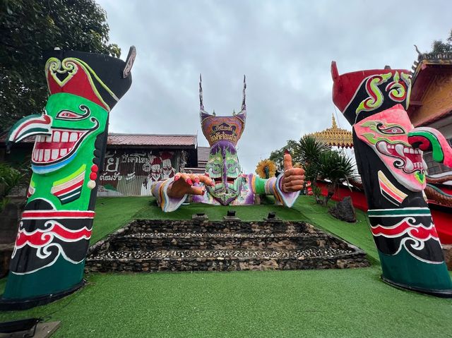 • พิพิธภัณฑ์ผีตาโขน วัดโพนชัย 👘🥻