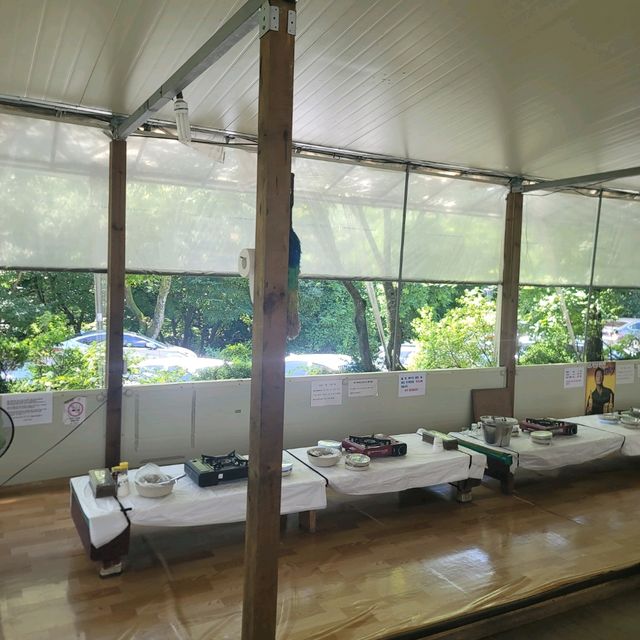 두근두근여름휴가 시원한 계곡물에 발을 담구고 백숙을 먹을 수 있는 곳 노목산장가든