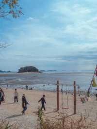 🏖️휴양지같은 바닷가에서 모래놀이를 할 수 있는 카페“뻘다방”