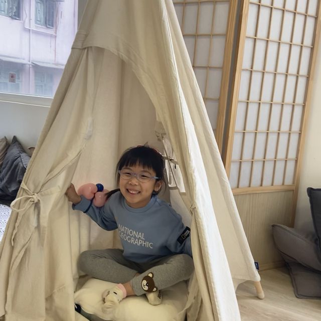 【荃灣露營風樓上Cafe】