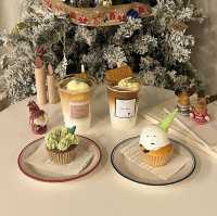 聖誕氛圍濃厚的nuibox cafe，推薦大家去！