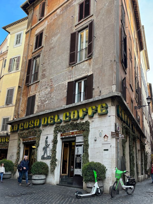 로마에서 제대로 된 커피를 느끼고 싶다면 타짜 도로 커피☕️