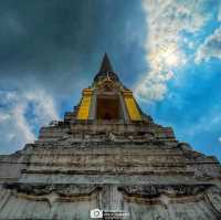 วัดภูเขาทอง อยุธยา