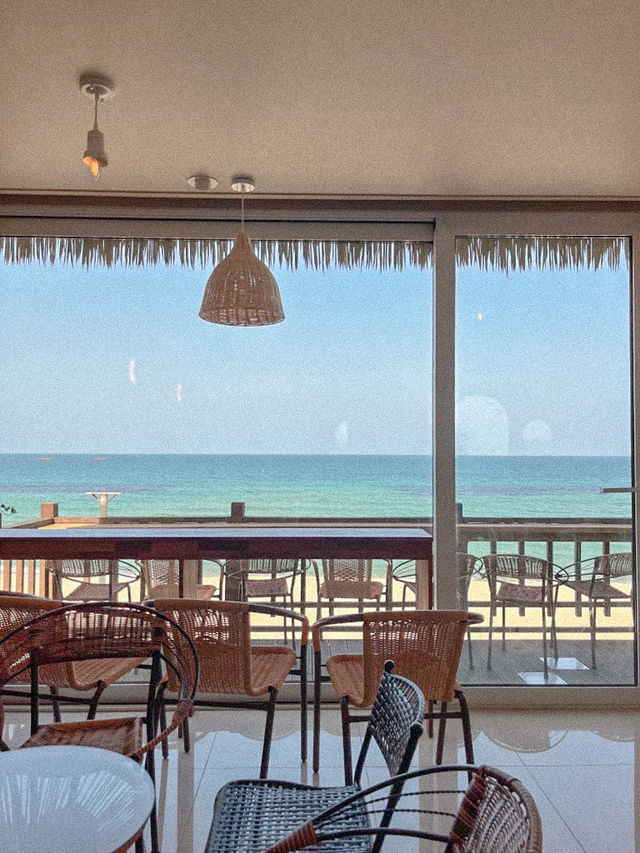 해변 바로 앞 발리감성 오션뷰 카페🏝️