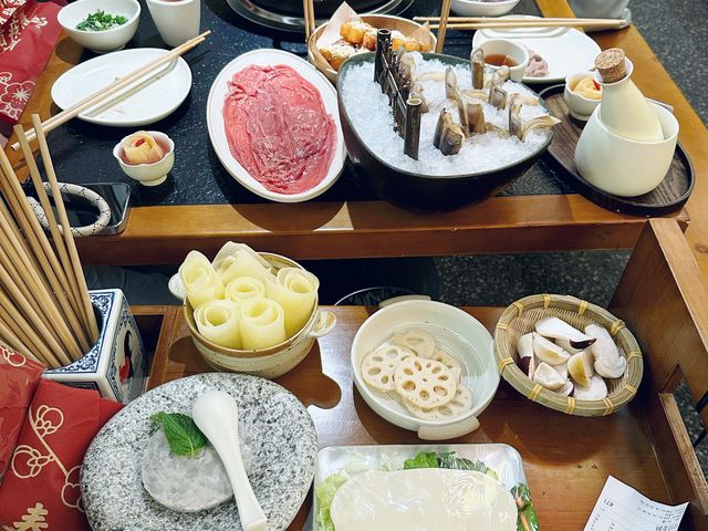 深圳🍴一家可以穿著漢服打邊爐的唐朝風格火鍋店