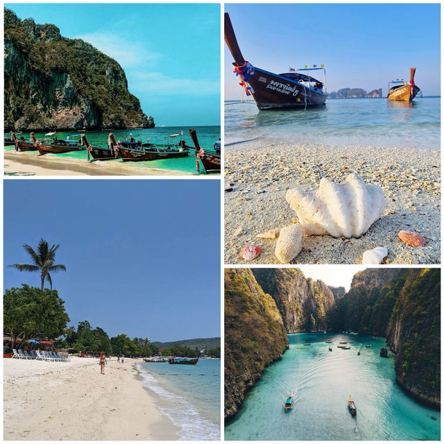 【泰國】PP島：「藍天白雲，椰林樹影，水清沙幼」