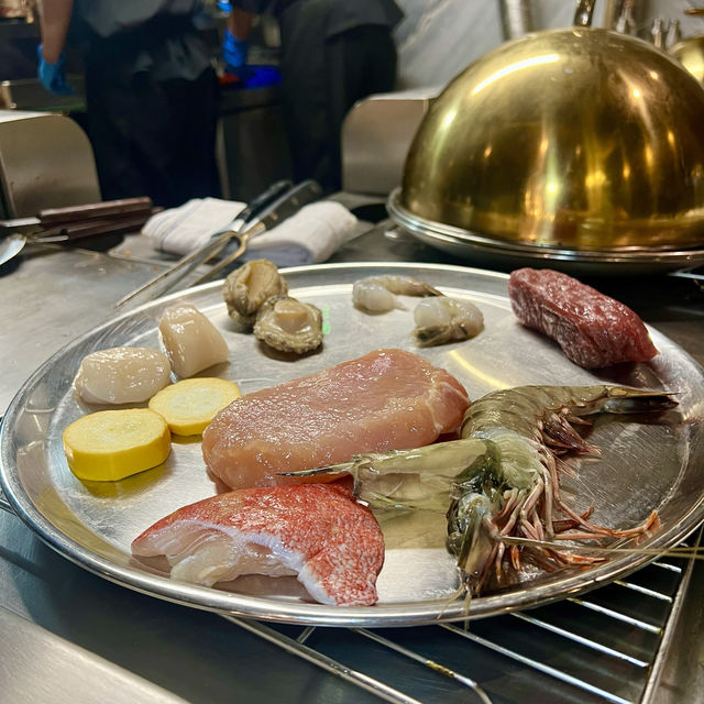 「平價鐵板燒套餐，$588起」