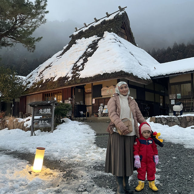 Snow Lantern Festival in Kyoto