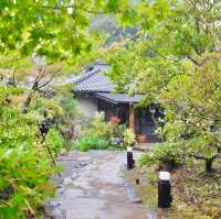 대자연 속 야외 온천탕이 있는 일본 료칸 - 호잔테이 源流の宿 帆山亭