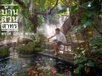 คาเฟ่และร้านอาหารใจกลางกรุง บรรยากาศสวนป่า 🌳🌳