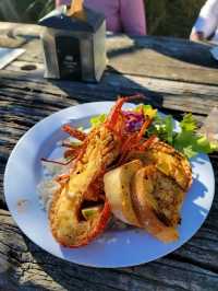 【紐西蘭南島】凱庫拉Kaikoura 真「路邊」攤 海鮮BBQ