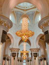 The Sheikh Zayed Grand Mosque - Abu Dhabi