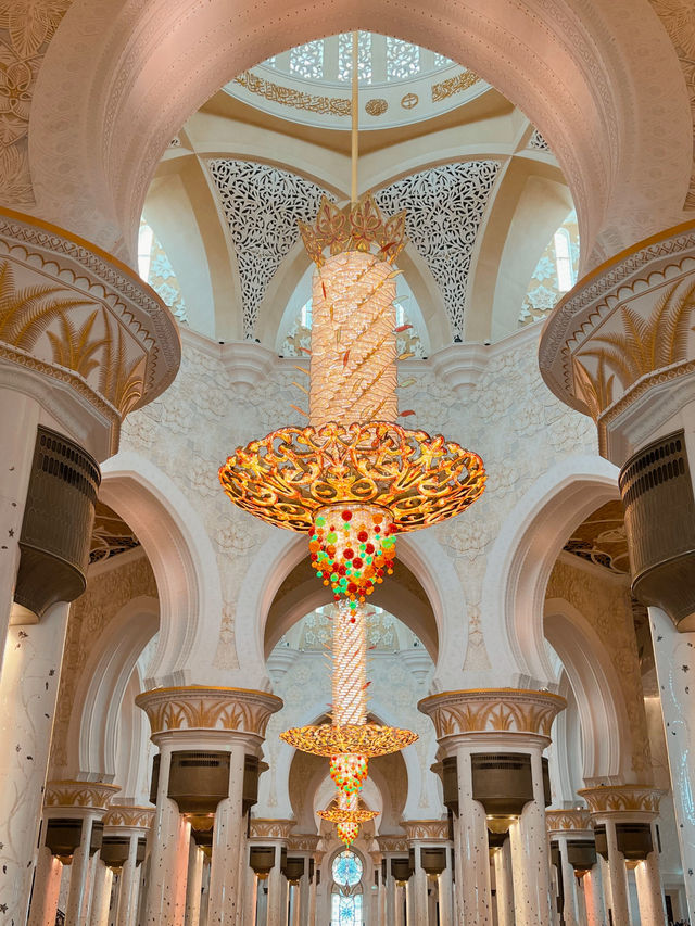 The Sheikh Zayed Grand Mosque - Abu Dhabi