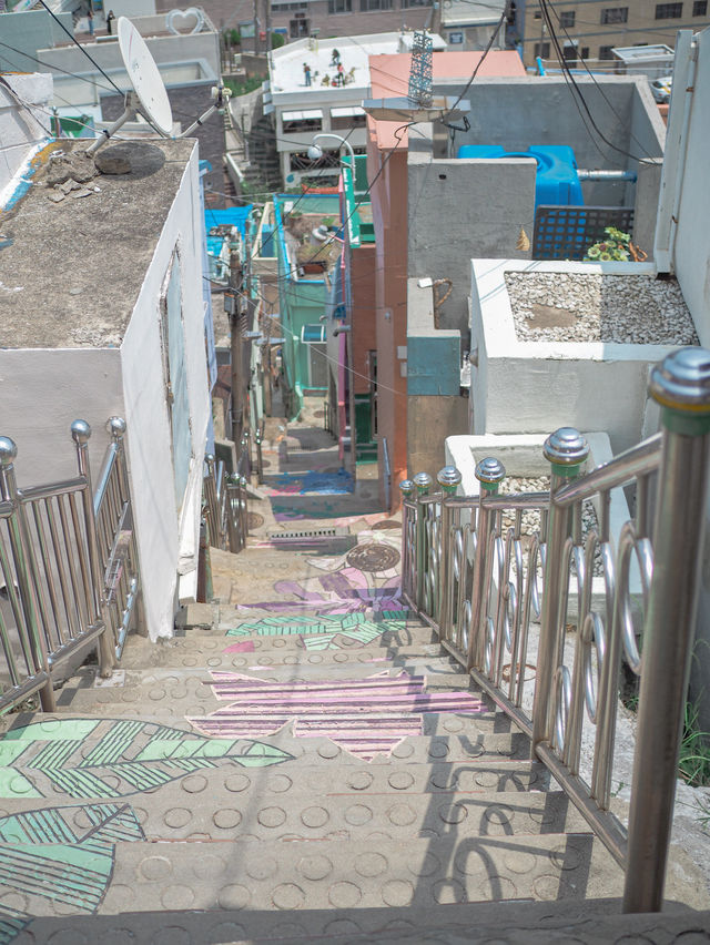 【釜山】可愛すぎるスポット🇰🇷甘川文化村