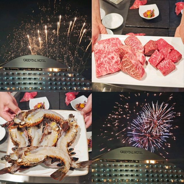夜遊🌃神戶港🛳️船上🔥鐵板燒