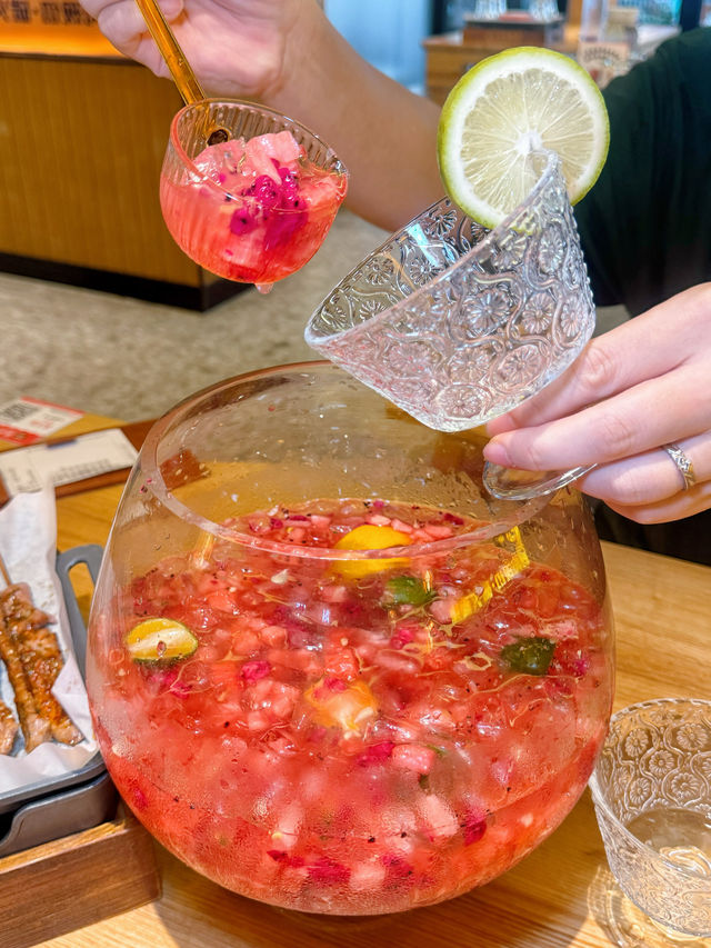 夏日消暑標配這缸水果茶·深圳必選遠古燒烤!