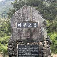 제주여행🏝️ 다섯번째 오름, 왕초보자도 오를 수 있는 아부오름🌳
