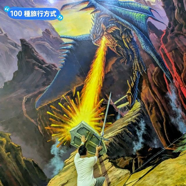 蘭卡威3D藝術互動樂園，大人小孩玩的不亦樂乎