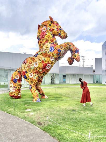 青森県/十和田市】ここが無料！？アートな広場がフォトジェニック