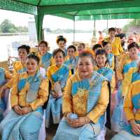 แห่เทียนพรรษาทางน้ำ สมุทรสงคราม