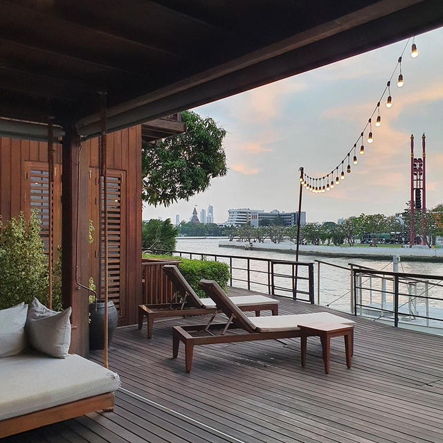 CHANN Bangkok-Noi ที่พักติดวิวแม่น้ำเจ้าพระยา