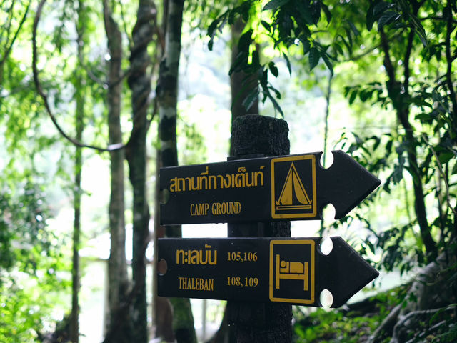 อุทยานแห่งชาติทะเลบัน ในวันที่ฝนตก