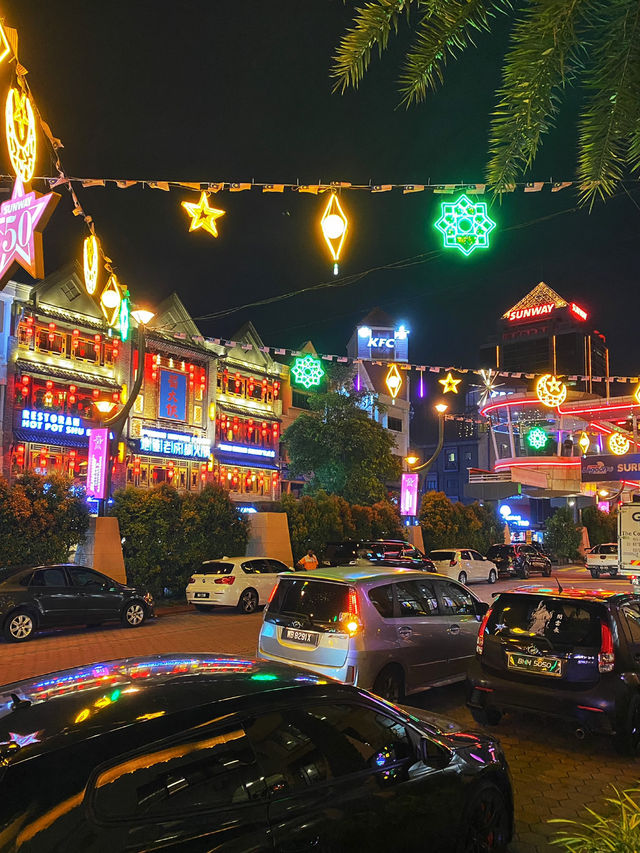 Not just Kuala Lumpur, Sunway is also lively at night 🎠