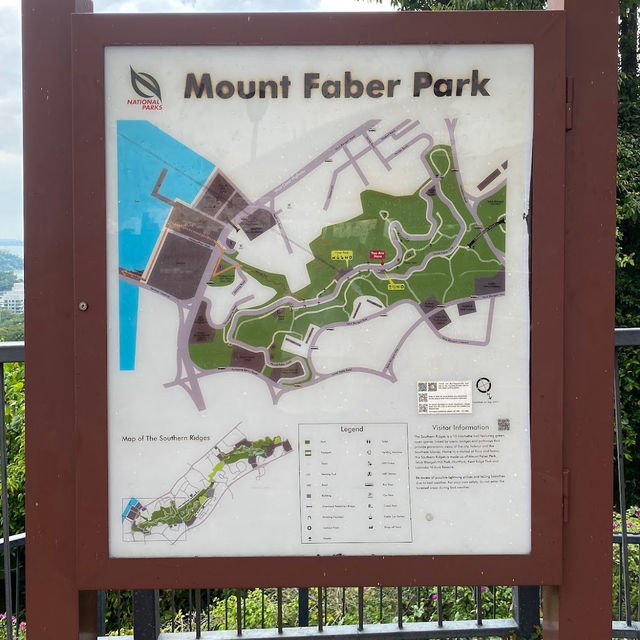 Trekking to the Top: Scenic Day at Mount Faber Park